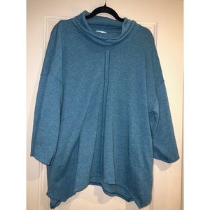 Pure JILL COWL NECK BOXY PULLOVER - SIZE MP